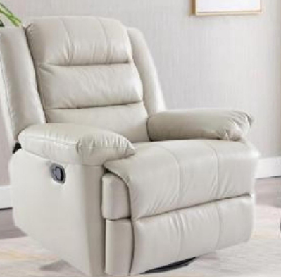 231120 Textured Fabric Manual Recliner, Tactile Single Sofa Chair, Push Back Armchair with Woven Texture, Ergonomic Recliner for Living Room Bedroom