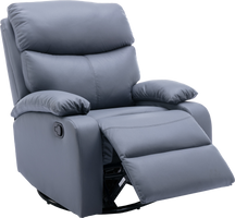 Swivel Rocker Recliner Chair, Small Recliner chair with Tech- cloth, Recliner Chair for Bedroom, Livingroom G01