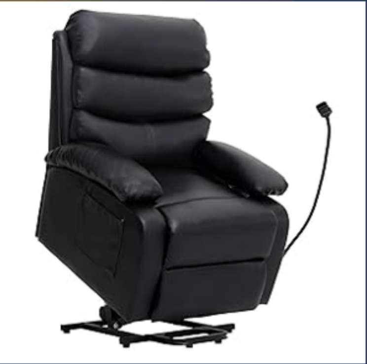 Power Lift Recliner Chair for Elderly, Micro Leather Electric Lift Chair Recliner with phone holder for Living Room, Bedroom 8018 lift chair