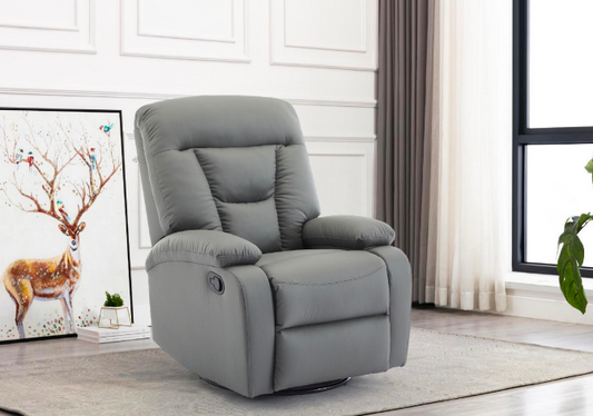 Manual Leather Recliner Chair, Recliner chair with Tech- cloth, Recliner Chair for Bedroom, Livingroom T03