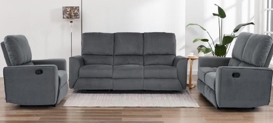 241206 Minimal Clean Line Casual Push Back Fabric Recliner, Simple Outline Casual Single Sofa Armchair, All-match Ergonomic Leisure Recliner for Global Household Living Room Bedroom